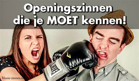 goede openingszinnen|Goede openingszinnen die je altijd kunt gebruiken!